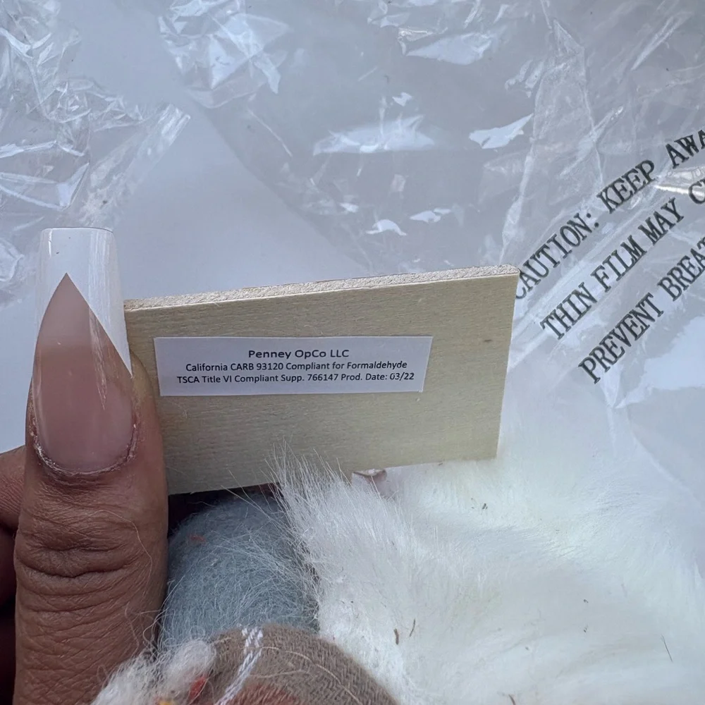 JCPenney Festive Holiday Gnome Decor - Red and White - Picture 7 of 8